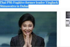 [Video] Cựu Thủ tướng Thái Lan Yingluck Shinawatra đang ở Dubai