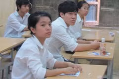 Thí sinh trong kỳ thi tốt nghiệp trung học phổ thông năm 2010. (Ảnh: Phạm Mai/Vietnam+).