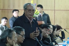 Lãnh đạo các trường đại học, cao đẳng ngoài công lập tìm giải pháp cho tuyển sinh. (Ảnh: Phạm Mai/Vietnam+)