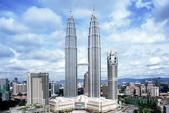 Tòa tháp đôi Petronas, Malaysia. (Ảnh: Internet)