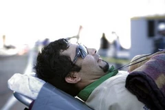 Một người thợ mỏ Chile được đưa lên mặt đất. (Nguồn: Reuters)