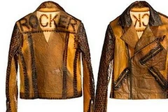 Chiếc áo được làm từ nguyên liệu trà. (Nguồn: Internet)