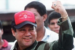 Bức ảnh chụp ông Manuel Noriega năm 1989. (Ảnh: AFP)