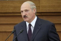Tổng thống tái đắc cử Alexander Lukashenko. (Nguồn: AFP)