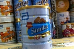 Một sản phẩm sữa Similac GainPlus của Abbott. (Ảnh: Thùy Giang/Vietnam+)