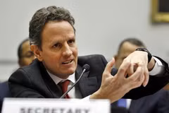 Bộ trưởng Tài chính Mỹ Timothy Geithner. (Ảnh: Reuters)