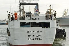 Tàu In Sung-1 của Hàn Quốc (Ảnh: nzherald)