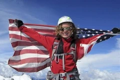 Jordan Romero, người trẻ tuổi nhất thế giới trèo lên đỉnh núi Everest. (Ảnh: AP)