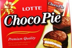 Nhiều sản phẩm Choco Pie chứa hạnh nhân đã bị thu hồi. (Nguồn: Internet)