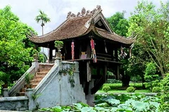 Chùa Một Cột - Một địa điểm thu hút nhiều du khách. (Nguồn: Internet)