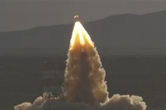 NASA thử thành công một hệ thống phóng khẩn cấp tàu vũ trụ Orion. (Ảnh: AP)