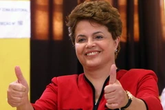 Bà Dilma Rousseff - Nữ tổng thống đầu tiên của Brazil. (Ảnh: AFP/TTXVN)