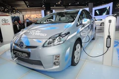 Một mẫu xe Toyota Prius plug-in. (Nguồn: Internet)