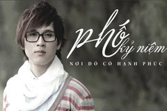 Album “Phố kỷ niệm” của ca sĩ Nguyên Vũ. (Ảnh: Internet)