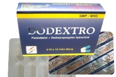 Thuốc viên nang Dodextro. (Nguồn: dongnampharma.com.vn)