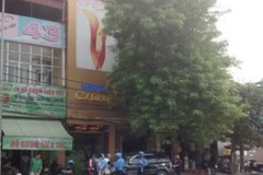 Hình ảnh bên ngoài của Thẩm mỹ viện Cát Tường. (Ảnh: PV/Vietnam+)