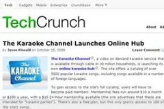 Giao diện một trang của blog TechCrunch. (Nguồn: Internet)