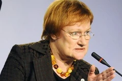 Tổng thống Cộng hòa Phần Lan Tarja Kaarina Halonen. (Ảnh: Reuters)