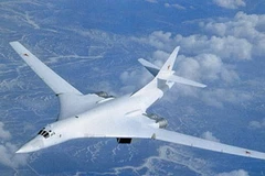 Máy ném bom chiến lược Tu-160. (Nguồn: Internet)
