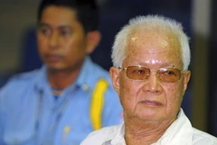 Khieu Samphan - một trong những thủ lĩnh Khmer Đỏ. (Ảnh: Reuters) 