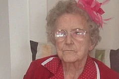 Cụ bà Florrie Baldwin. (Ảnh: Dailymail)