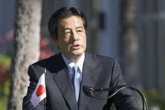 Ngoại trưởng Nhật Bản Katsuya Okada. (Ảnh: AP)