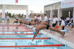 Tham dự giải có 149 vận động viên. (Ảnh: Trịnh Duy Hưng/TTXVN)