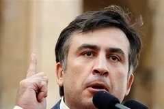 Tổng thống Gruzia Micheil Saakashvili. (Ảnh: AFP)