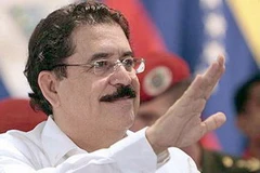 Tổng thống bị lật đổ Honduras Manuel Zelaya. (Ảnh: AFP)