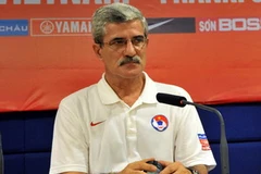 Huấn luyện viên Henrique Calisto. (Ảnh: Quốc Khánh/TTXVN)