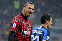 Ibrahimovic ghi bàn, kiến tạo nhưng Milan vẫn thua. (Nguồn: Getty Images)