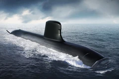 Tàu ngầm hạt nhân Suffren thuộc lớp Barracuda của Pháp. (Nguồn: navyrecognition)