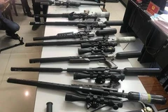 Hà Nội: Triệt phá đường dây nhập lậu, mua bán linh kiện súng săn