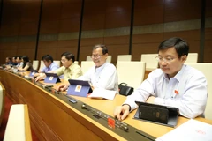 Các Đại biểu Quốc hội. (Ảnh: Dương Giang/TTXVN)