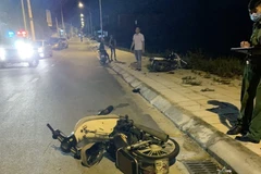 Hiện trường vụ việc. (Ảnh: TTXVN phát)