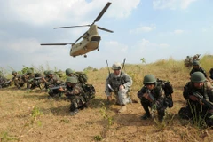 Một cuộc tập trận chung giữa Mỹ và Philippines. (Nguồn: Getty Images)