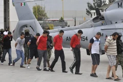 Các thành viên của Jalisco Nueva Generación bị bắt giữ. (Nguồn: eldiario.es)