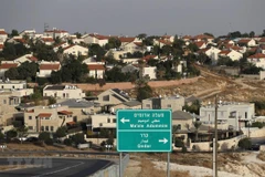 Khu định cư Maale Adumim của Israel tại Khu Bờ Tây chiếm đóng, ngoại ô Jerusalem, ngày 26/11/2019. (Ảnh: AFP/TTXVN)