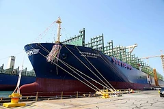 HMM Algeciras - tàu container lớn nhất thế giới. (Nguồn: gcaptain.com)