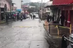 Cảnh sát phong tỏa hiện trường vụ xả súng. (Nguồn: CNN)