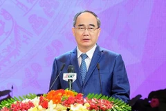 Bí thư Thành ủy Thành phố Hồ Chí Minh Nguyễn Thiện Nhân. (Ảnh: Xuân Khu/TTXN)