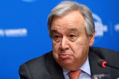 Tổng Thư ký Liên hợp quốc Antonio Guterres. (Nguồn: Reuters)