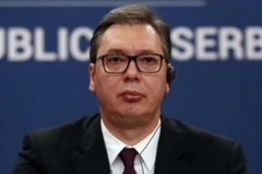 Tổng thống Serbia Aleksandar Vucic. (Nguồn: AP)