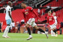 Greenwood giúp Manchester United vươn lên tốp 3. (Nguồn: Getty Images)