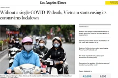 Bài viết đăng tải trên Los Angeles Times. (Ảnh chụp màn hình)