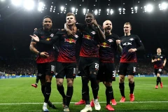 RB Leipzig giành ưu thế lớn trước Tottenham.