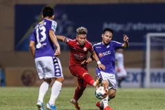 Trận tranh Siêu cúp Quốc gia giữa Hà Nội FC và Thành phố Hồ Chí Minh sẽ diễn ra vào ngày 1/3. (Ảnh: Trọng Đạt/TTXVN)