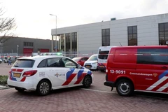 Cảnh sát phong tỏa khu vực xảy ra vụ nổ. (Nguồn: Reuters)