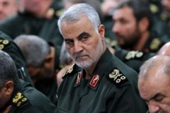 Tư lệnh IRGC, Thiếu tướng Qasem Soleimani. (Nguồn: AP)