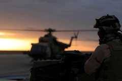 Căn cứ không quân Ain al-Asad. (Nguồn: Reuters)